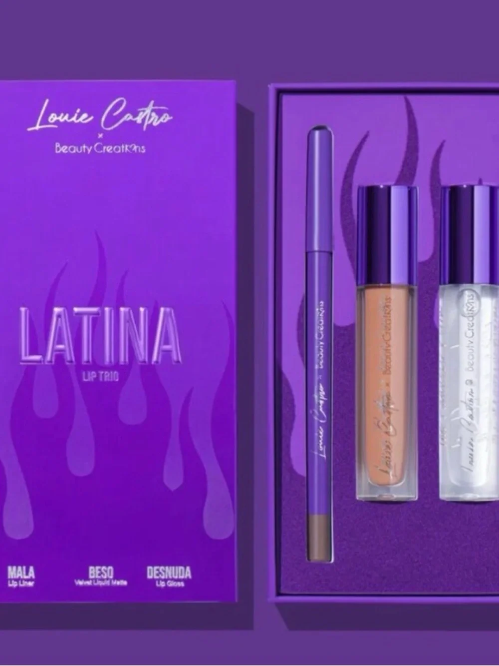 Latina Louie Castro Lip Trio New